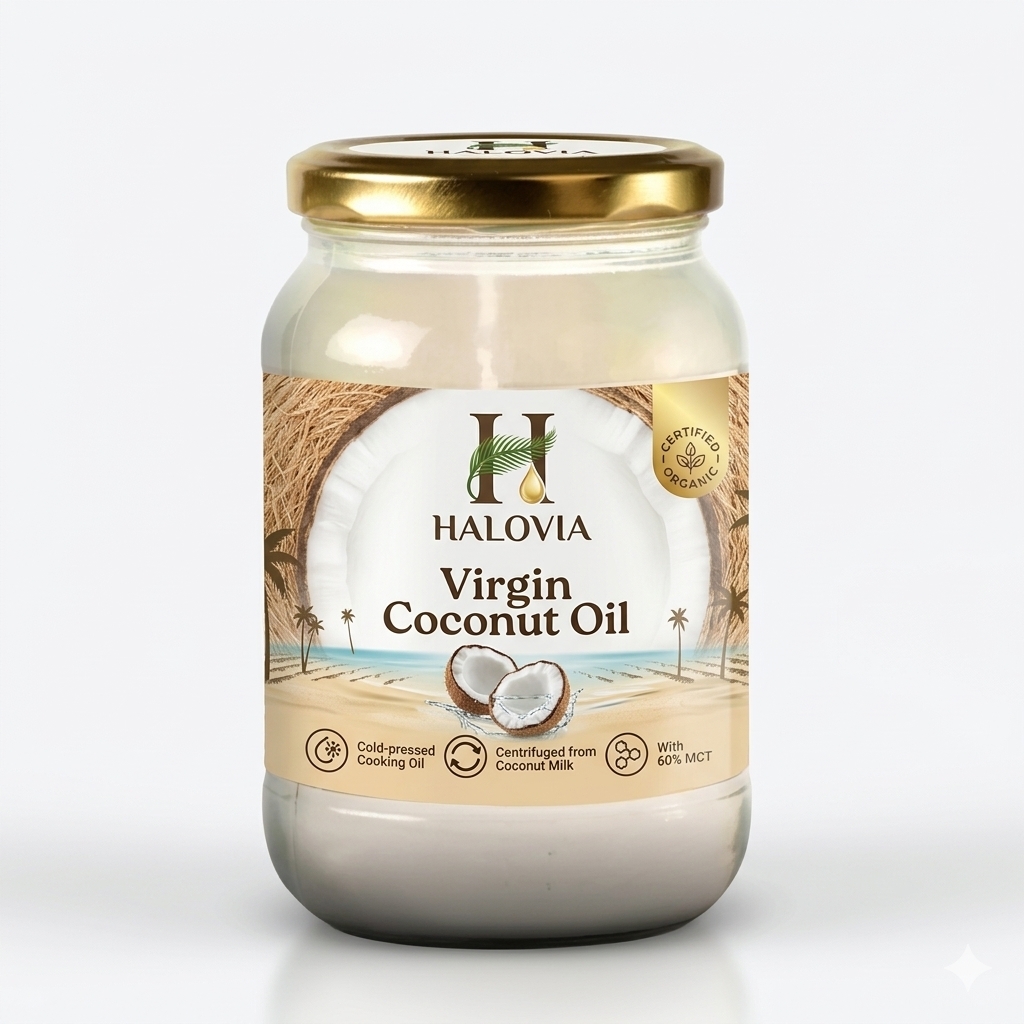 Halovia Cold Pressed Virgin Coconut Oil